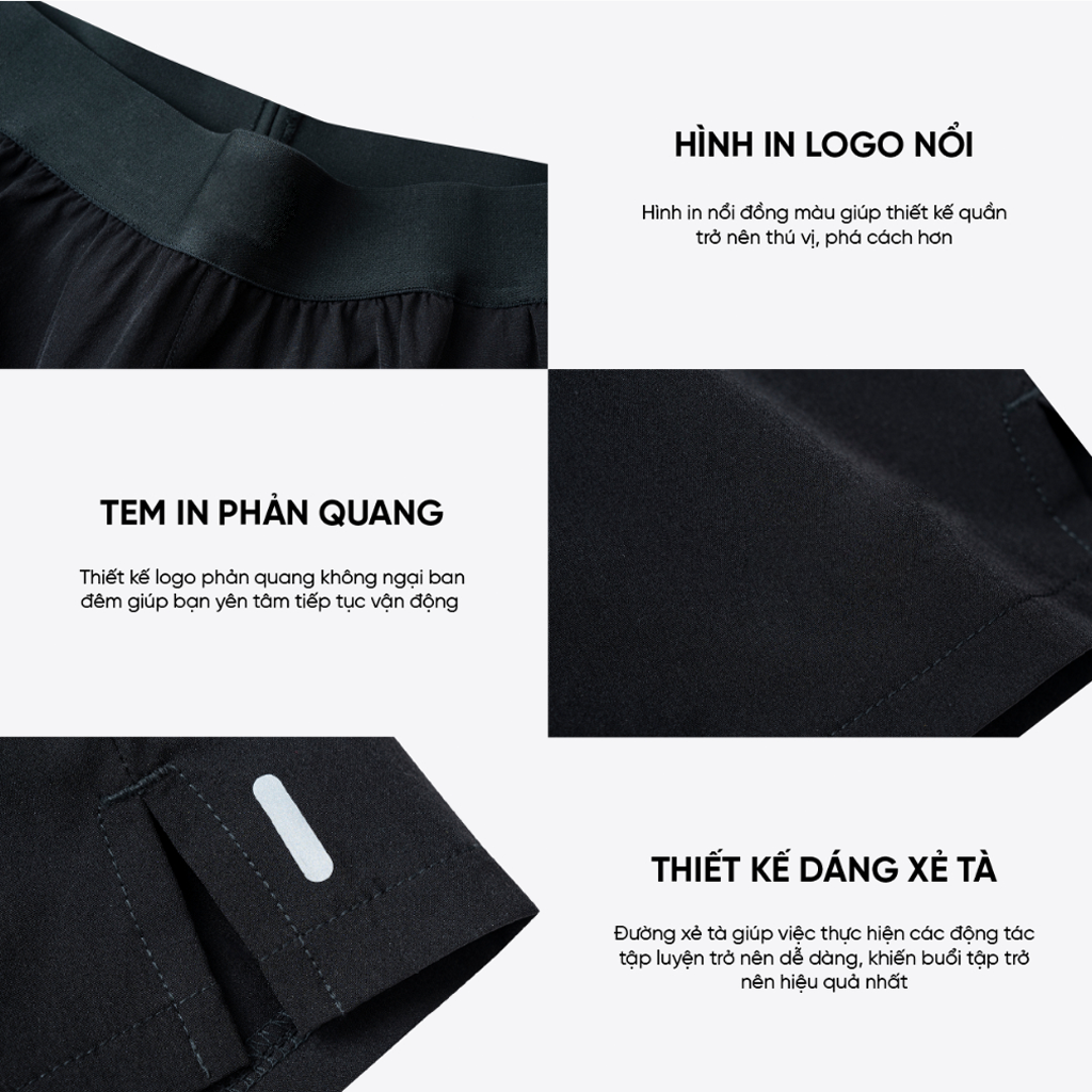 Quần Short Thể Thao Lei-Ning 361 Training LightMax- 5INCHCAP.361-detail-2