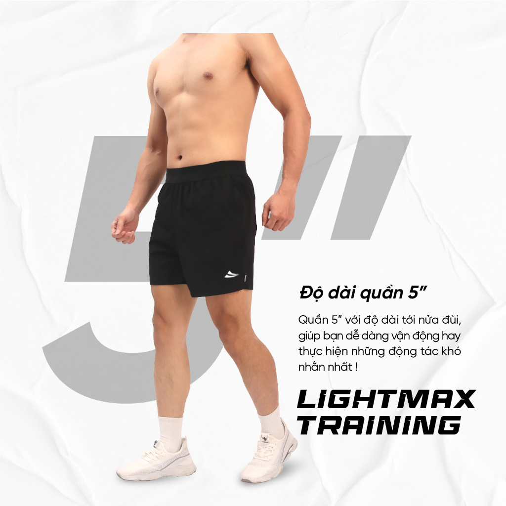 Quần Short Thể Thao Lei-Ning 361 Training LightMax- 5INCHCAP.361-detail-4