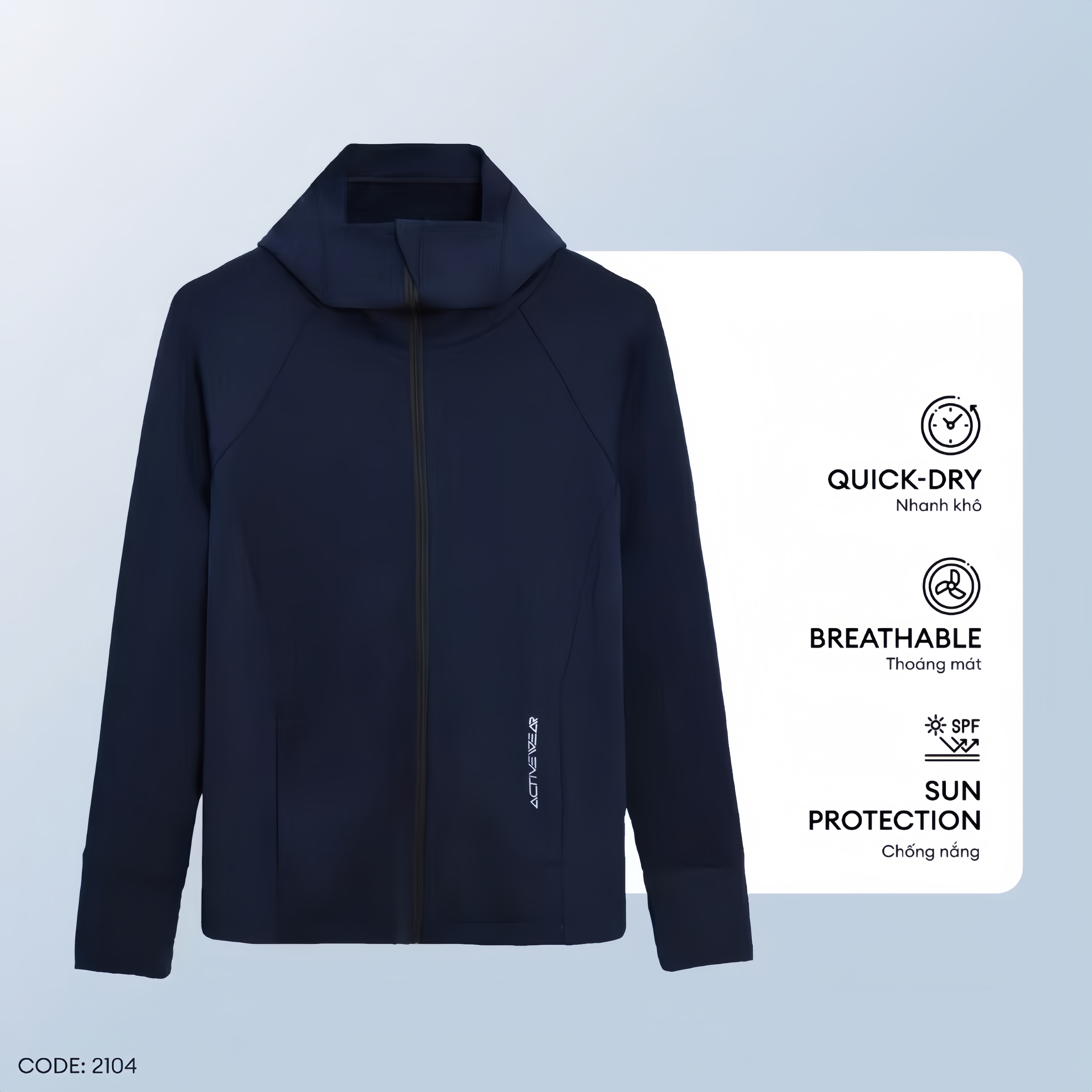 Áo Khoác Chống Nắng Lei-Ning 361 Chống UV - AOCHONGNANG01.361-detail-3