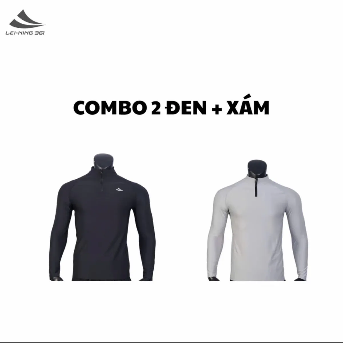 Áo Thun Giữ Nhiệt Dài Tay Lei-Ning 361 Cổ Khóa Kéo-AOGN01.361-detail-13