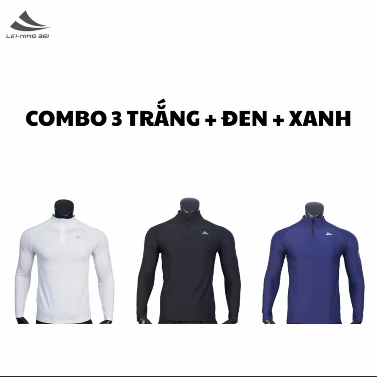 Áo Thun Giữ Nhiệt Dài Tay Lei-Ning 361 Cổ Khóa Kéo-AOGN01.361-detail-19